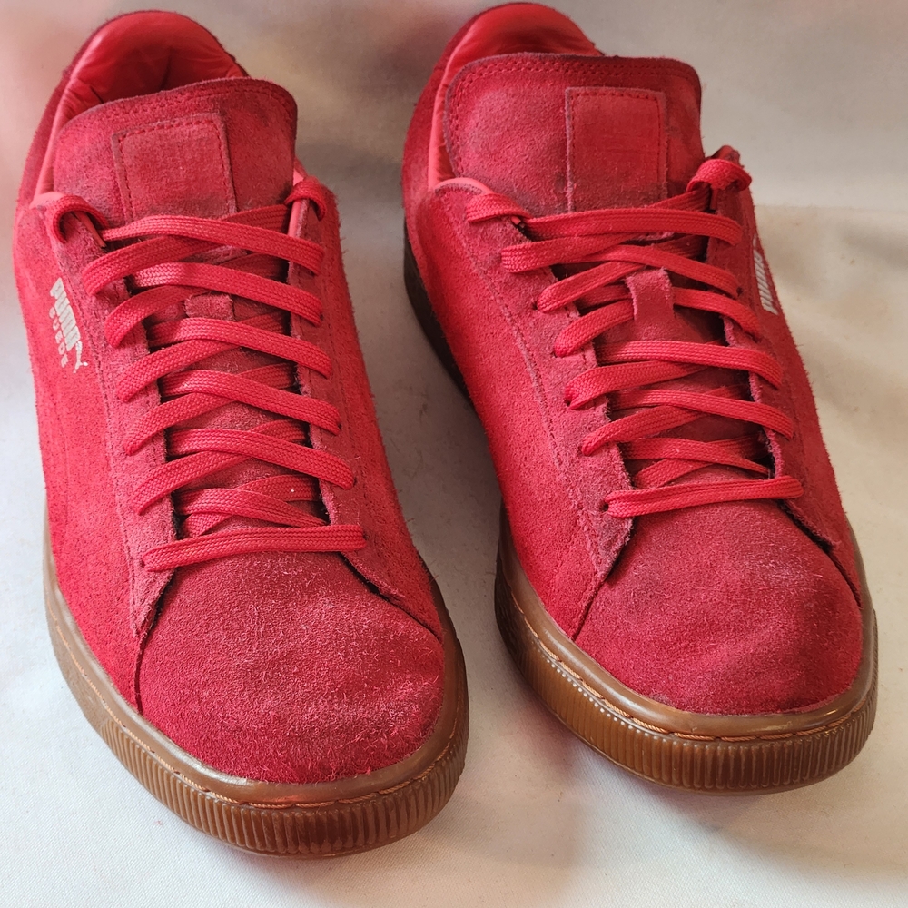 Puma Vibrant Red Sneakers
